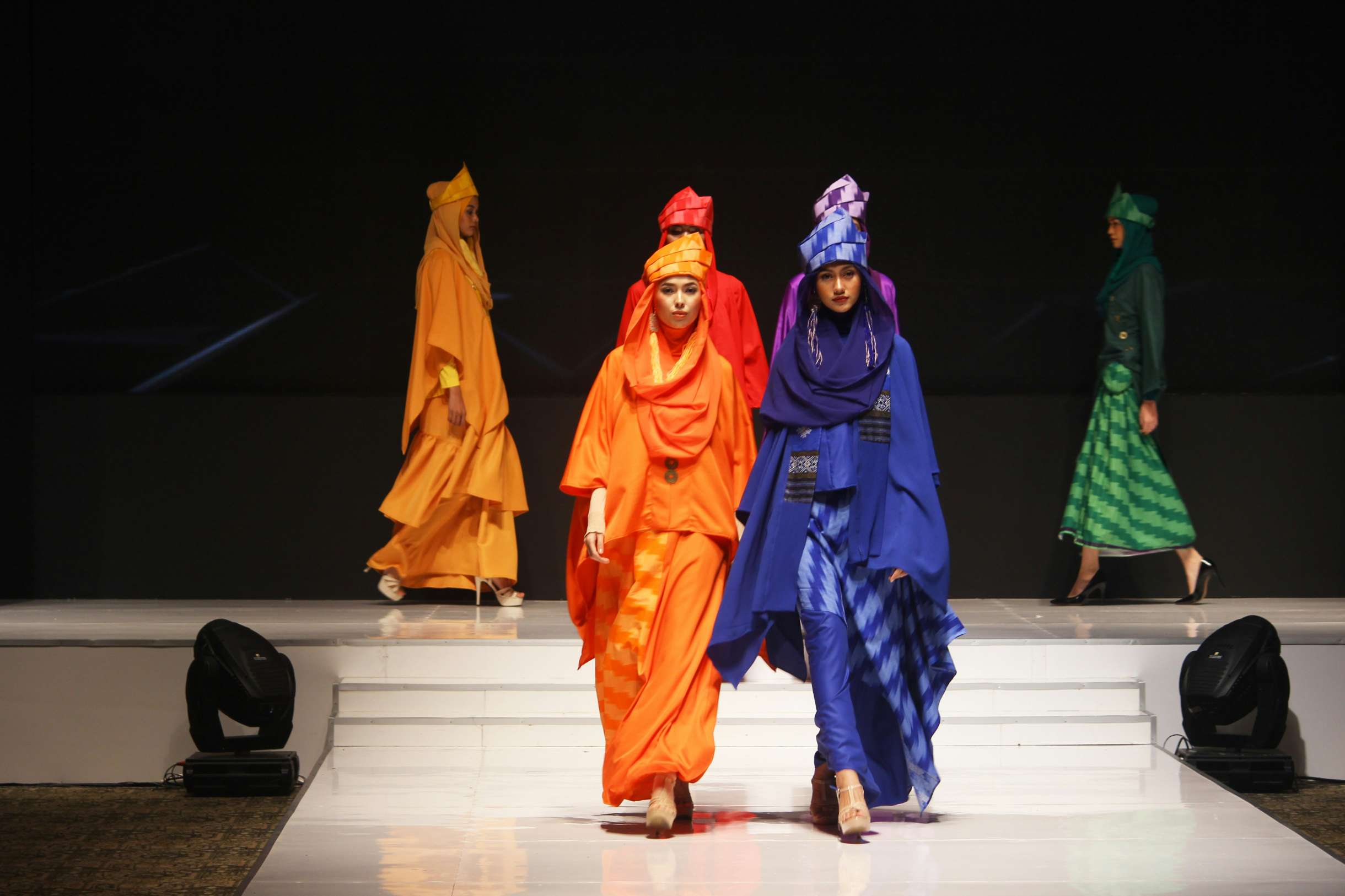 School learners showcasing creativity in a fashion show during extracurricular arts activities